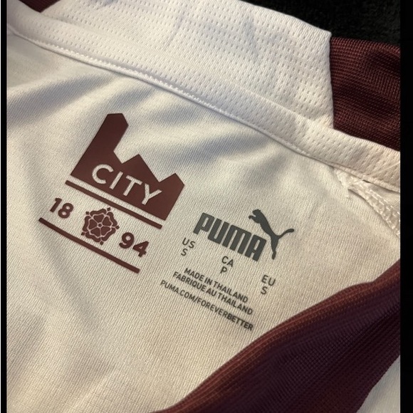 Haaland #9 Man City Small jersey away white true to size Manchester - Picture 3 of 6